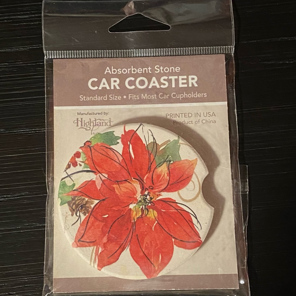 Flower Car Coaster
